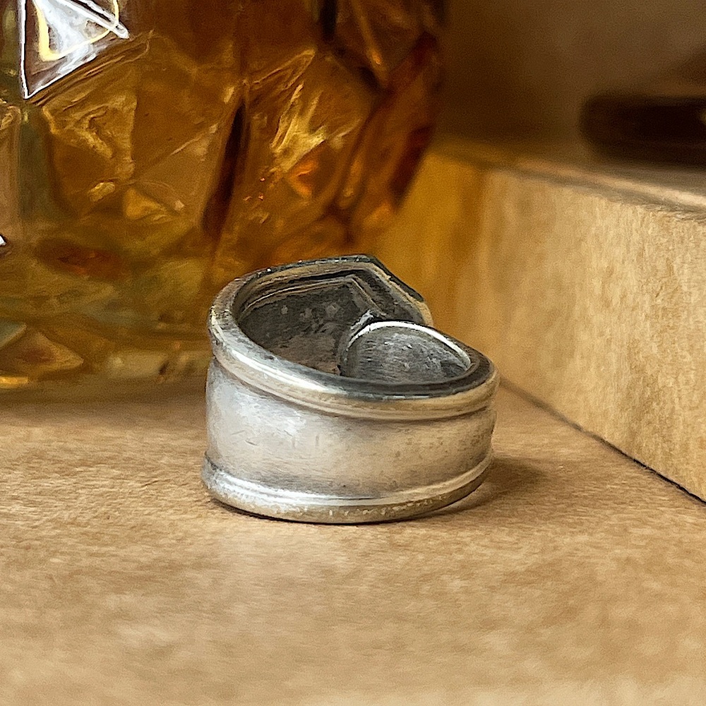 Vintage Spoon Ring Handmade Size 5.25 SKU:49